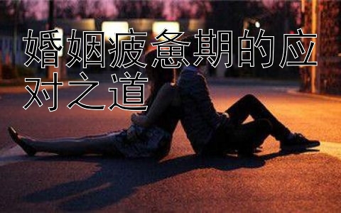 婚姻疲惫期的应对之道