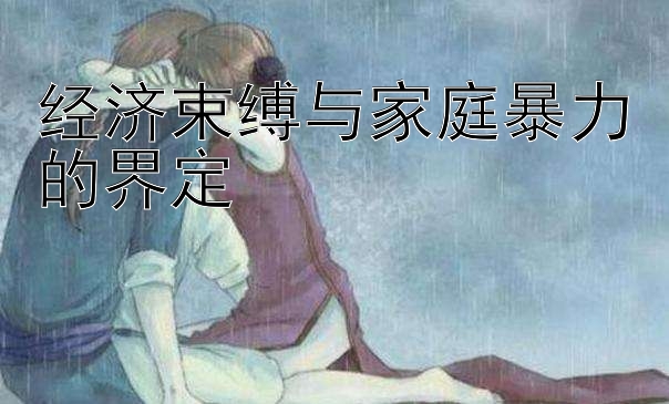 经济束缚与家庭暴力的界定