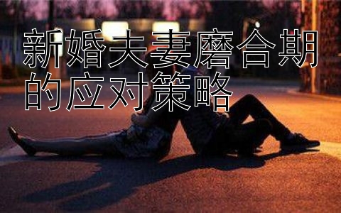 新婚夫妻磨合期的应对策略