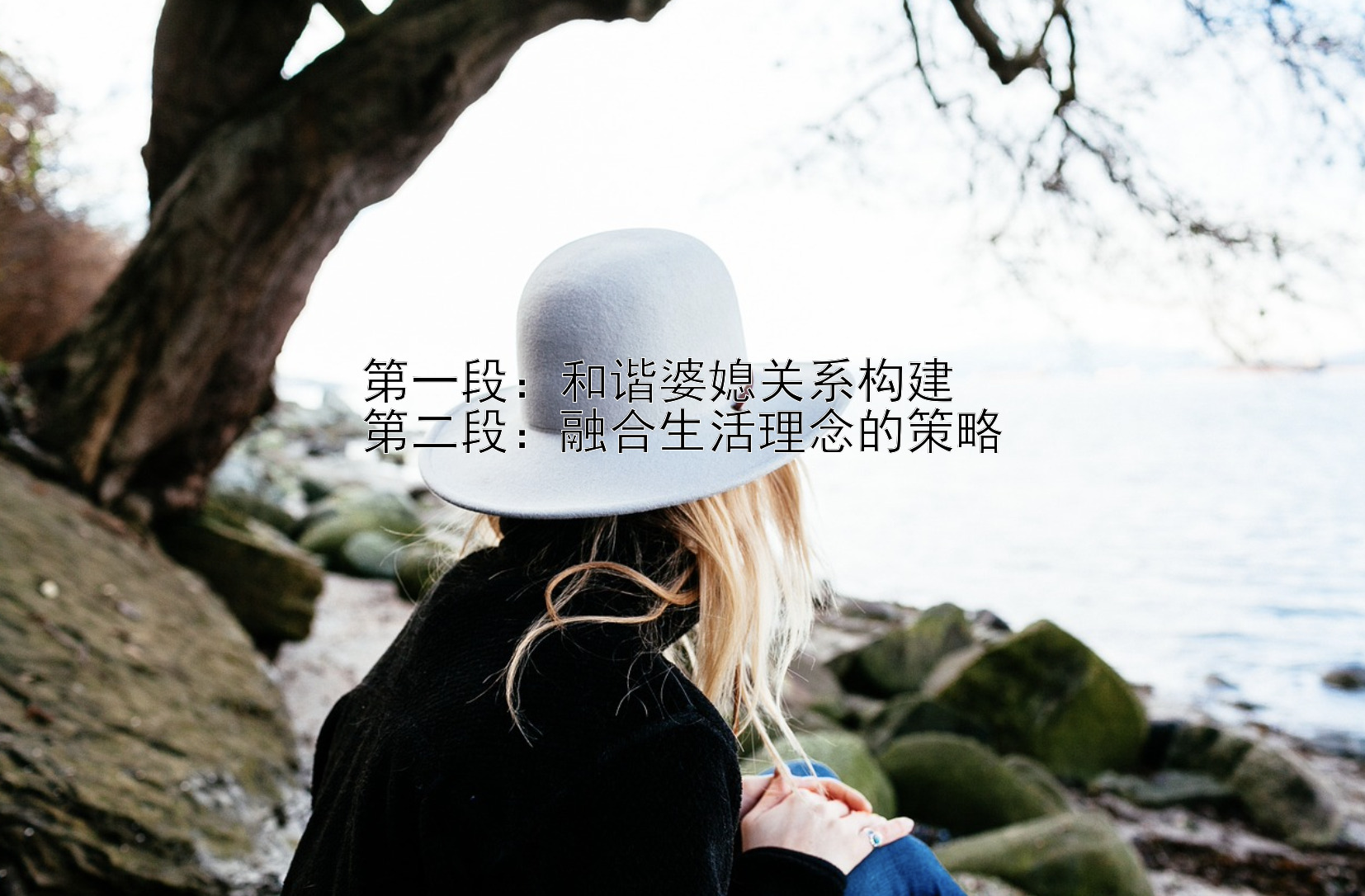 第一段：和谐婆媳关系构建
第二段：融合生活理念的策略