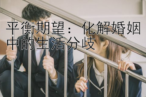 平衡期望：化解婚姻中的生活分歧